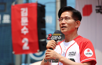 [포토] 김문수 "계엄 하지 않겠다"