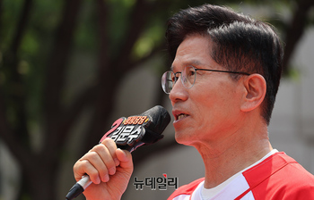 [포토] 선거 마지막주말 수도권 표심잡기 나선 김문수 후보