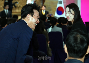 [포토] 대통령 취임식 참석한 김민석 의원