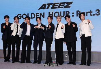 [포토] 컴백한 에이티즈(ATEEZ)