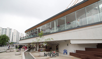 [포토] 우이천 수변활력거점 개장 