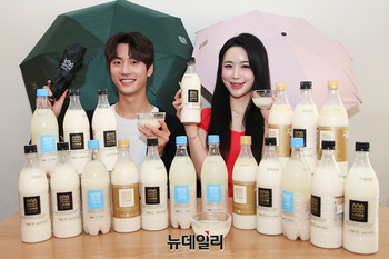 [포토] 홈술닷컴 '장마에는 빗소리와 막걸리' 프로모션...전품목 10% 할인