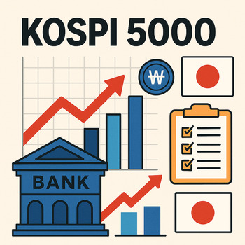 신한·우리, 새 정부 '코드 맞추기' … 코스피5000·日경제 해법 벤치마킹 전면에