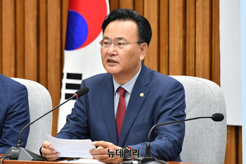 [포토] 발언하는 유상범 국민의힘 원내수석부대표