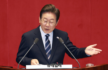 [포토] 시정연설 하는 이재명 대통령