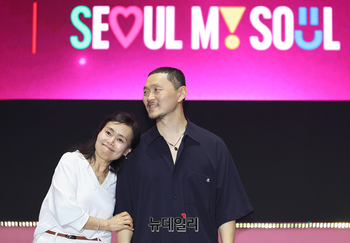 [포토] 오정어게임 다정한 모자 '양동근-강애심'