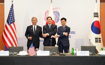 한·미·일 외교장관회의서 '北 완전한 비핵화' 공감 … 대화 재개 노력도 전달