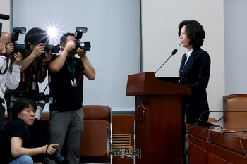 [포토] 모두발언 하는 이진숙 사회부총리 후보자
