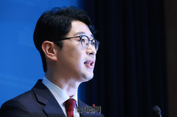 [포토] 당 대표 출마선언 하는 주진우 국민의힘 의원