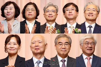 [포토] '9인체제' 정상화된 헌법재판소 