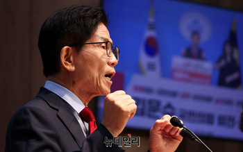 [포토] 공약 발표하는 김문수 당대표 후보