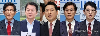 국힘 당대표 적합도 조경태 19.8%·김문수 19.7% … 趙 진보·金 보수 성향서 지지세