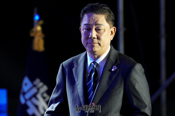 [포토] 전당대회 참석한 김병기 원내대표 