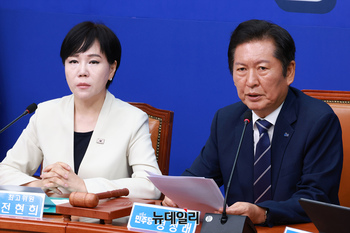 [포토] 최고위서 발언하는 정청래 민주당 대표