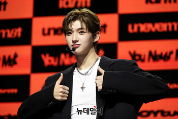 [영상] 아이덴티티 유네버멧 김희주 '엄지 척'