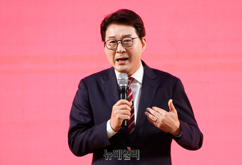 [포토] 정견발표하는 신동욱 최고위원 후보