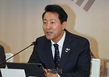 [포토] 해외 독립운동가 후손 초청한 오세훈 서울시장