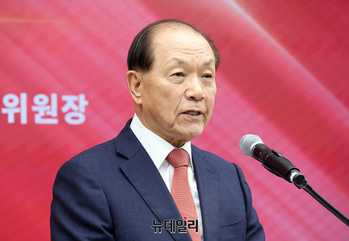 [영상] 인사말하는 황우여 국민의힘 선거관리위원장