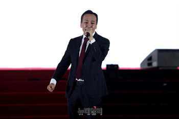 [영상] 정견발표하는 김민수 최고위원 후보 