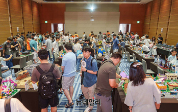 [포토] 국내 최대 레고 팬 창작 전시회 ‘코리아브릭파티 2025’ 개최