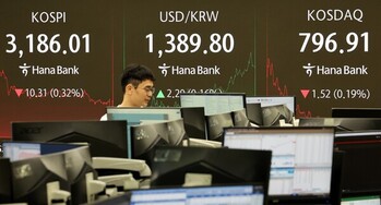 3200대 못 지킨 8월 코스피 … 정책 리스크에 갇혔다