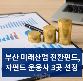 부산 미래산업 전환펀드, 자펀드 운용사 3곳 선정