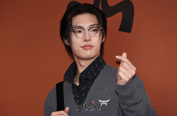 [포토] 에이티즈 민기, 우람 하트