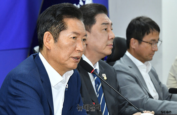 [포토] 대구·경북 예산 관련 발언하는 정청래 민주당 대표