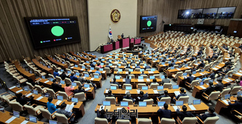 [포토] '더 센 3대 특검법' 국회 본회의 통과