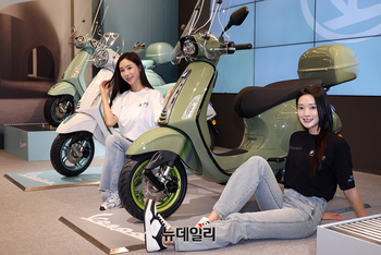 [포토] 모터사이클 브랜드 '베스파' 2026년형 신모델 출시 