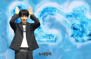 [포토] 신인아이돌 아이딧 리더 장용훈