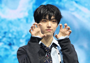 [포토] 아이딧 백준혁 '드디어 데뷔합니다'