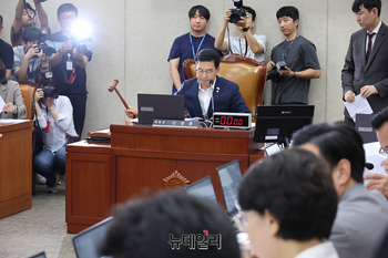 [포토] 의사진행 하는 신정훈 국회 행정안전위원회 위원장