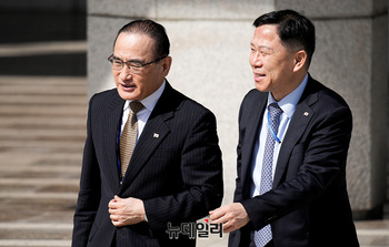 [포토] 미국 향하는 위성락 국가안보실장 