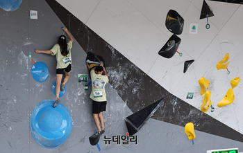 [포토] 제29회 노스페이스컵 전국 스포츠클라이밍 대회 결승전