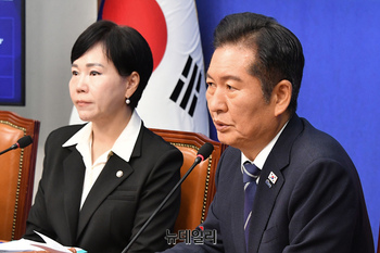 [포토] 최고위서 모두발언 하는 정청래 민주당 대표