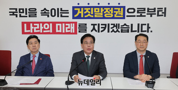 [포토] 이재명 정권 무능 외교 국격 실격 대응 특별위원회