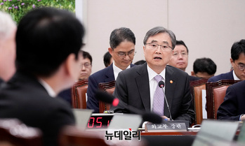 [포토] 질의에 답하는 조현 장관 