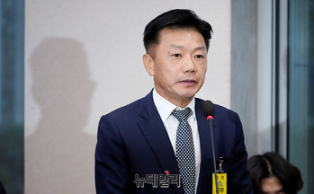 [포토] 답변하는 송치영 포스코이앤씨 사장 