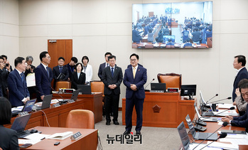 [포토] 기후에너지환경부 찾은 우원식 국회의장 