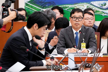 [포토] 국토위 출석한 하대성 자동차손해배상진흥원 원장