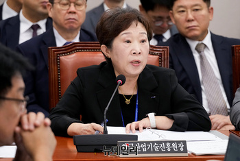 [포토] 국감서 답변하는 민병주 한국산업기술진흥원장