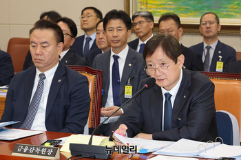 [포토] 답변하는 이찬진 금융감독원장