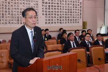 [포토] 법사위 국감 출석한 이형일 기획재정부 2차관