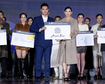 [포토] 하이원리조트 아시아모델페스티벌 아시아시니어 부문 수상자들