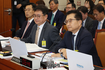 [포토] 답변하는 안종혁 한국수출입은행 행장 직무대행