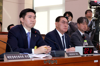 [포토] 답변하는 유승민 대한체육회장