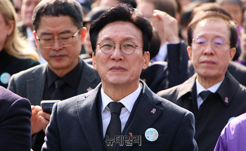 [포토] 이태원 참사 3주기 기억식 참석한 김민석 국무총리 