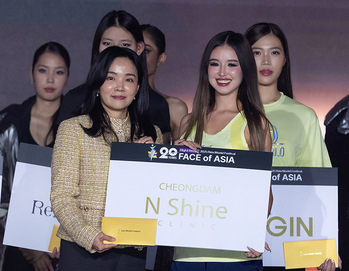 [포토] 2025 아시아모델페스티벌 '페이스 오브 아시아' 수상자들
