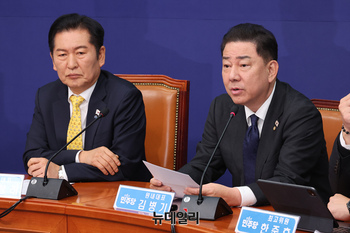 [포토] 발언하는 김병기 더불어민주당 원내대표